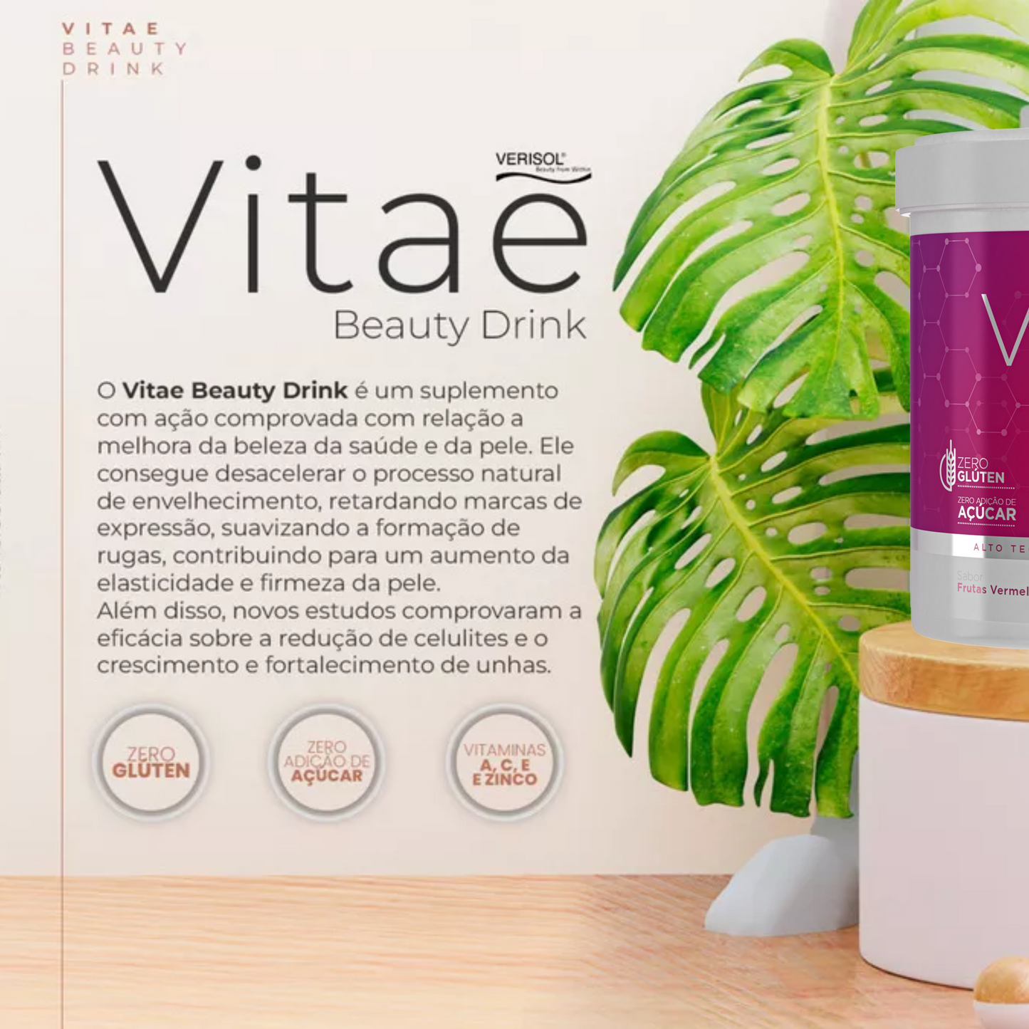 Colágeno Hidrolisado Verisol® - Vitae Beauty Drink